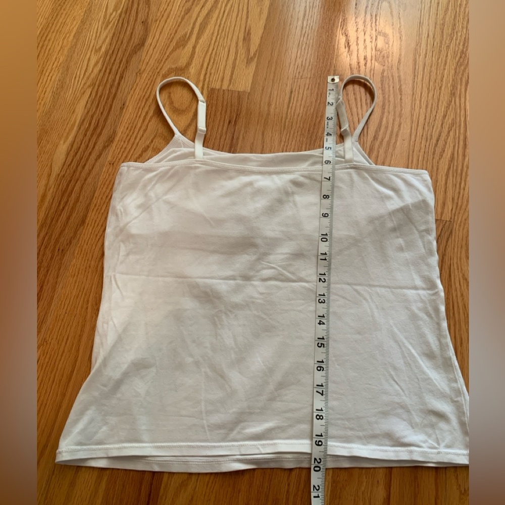 Bundle of 3 large Camisole Tanks by Torrid, JJill, & Inc in Aqua, Berry & White - Picture 12 of 16